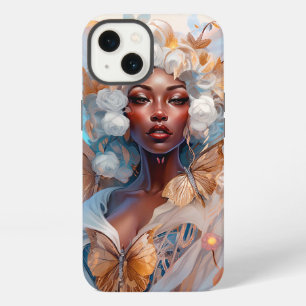 Black Fairy Queen Fantasy Art iPhone 13 Case