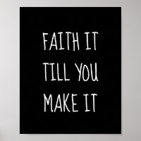 Black Faith It Poster