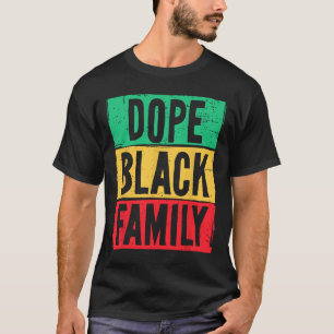 Black Family Juneteenth History Month Matching  T-Shirt