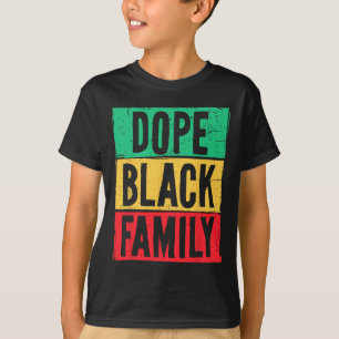 Black Family Juneteenth History Month Matching T-Shirt