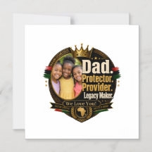 Black Father Legacy Design (Customizable)