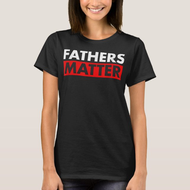 Black Fathers Matter Juneteenth Fathers Day T-Shirt (Front)