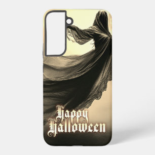 Black Female Ghost in Hellscape - Halloween Samsung Galaxy Case
