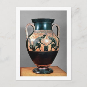 Black-figure amphora depicting Ajax and Achilles, Postcard