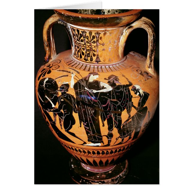 Black-figure attic vase (Front)