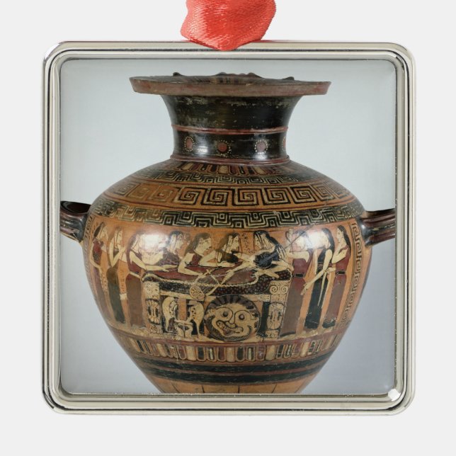 Black-figure hydria metal ornament (Front)