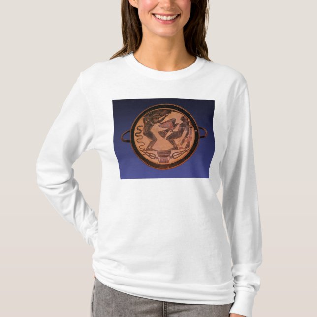 Black figure kylix T-Shirt (Front)
