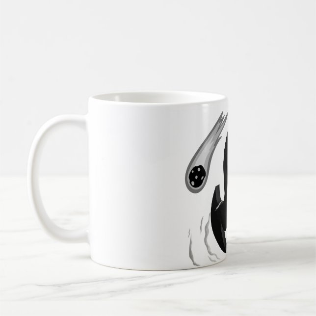 black fire coffee mug (Left)