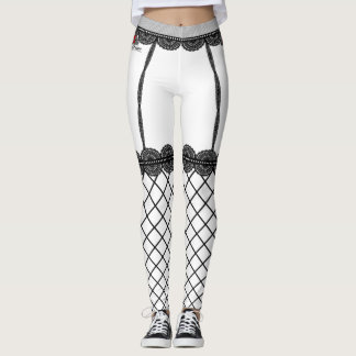 Black Fishnet Leggings