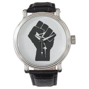 Black Fist Raised - Resistance Protest Watch