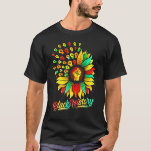 Black Fist Shirt African American Pride Black Hist