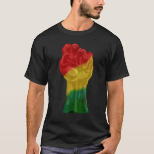 Black Fist Shirt African American Pride Black Hist