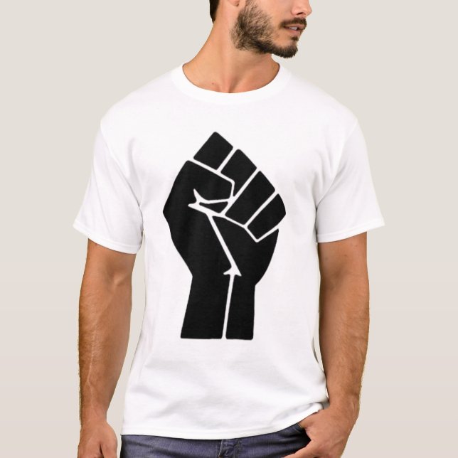 Black Fist Tee (Front)