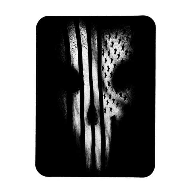 Black Flag Magnet (Vertical)