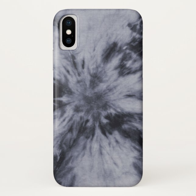 Black Flame Cravate Die coque pour iPhone X (Dos)