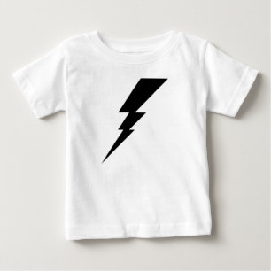 Black Flash Lightning Bolt  Baby T-Shirt