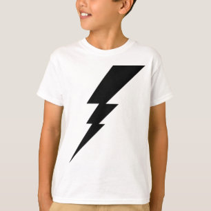 Black Flash Lightning Bolt Kids' T-Shirt