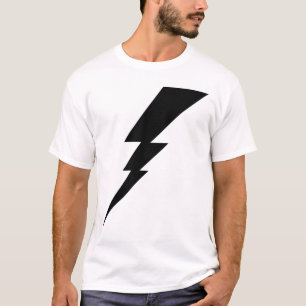 Black Flash Lightning Bolt Men's T-Shirt