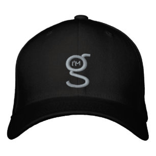 Black Flex Fit Casquette avec Black I'm G Logo