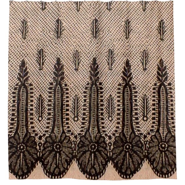 black floral mesh print (Front)