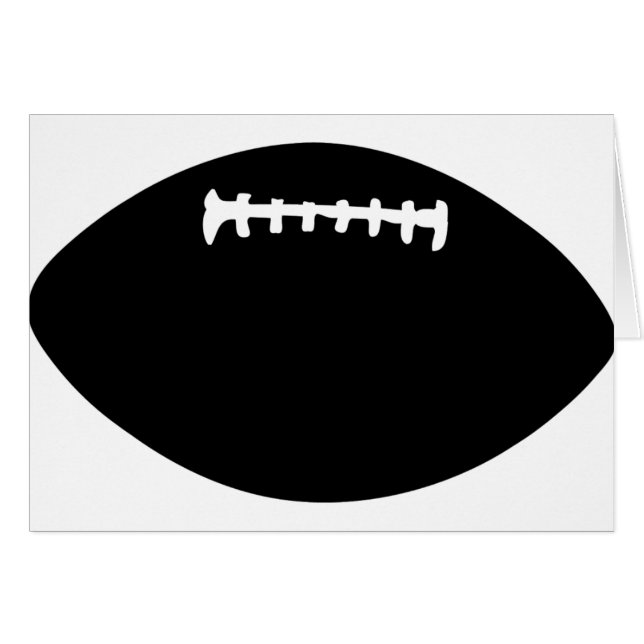black football (Front Horizontal)