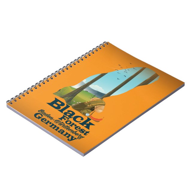 Black Forest - Baden-Württemberg - Germany Notebook (Left Side)