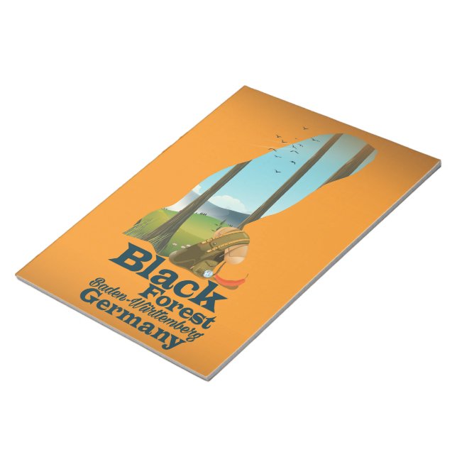 Black Forest - Baden-Württemberg - Germany Notepad (Angled)