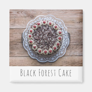 Black Forest Cake Gateau for Confectioners Magnet
