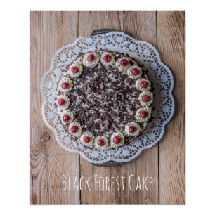 Black Forest Cake Gateau for Confectioners Poster