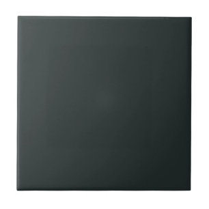 Black Forest Green Solid Colour Tile