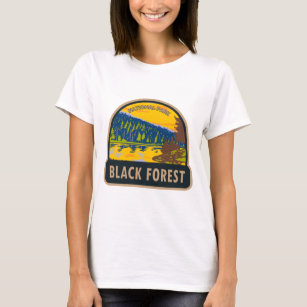 Black Forest National Park Germany Vintage  T-Shirt