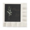 Black Formal Minimal Eucalyptus Cheers Wedding  