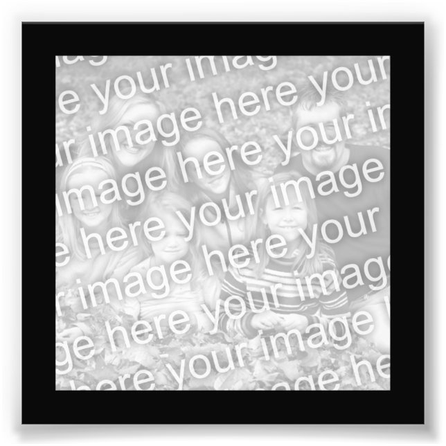 Black Frame Photo (Front)