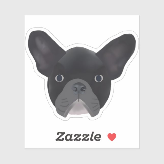 Black French Bulldog (Sheet)