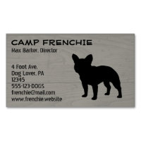 Black French Bulldog Silhouette | Frenchie Dog