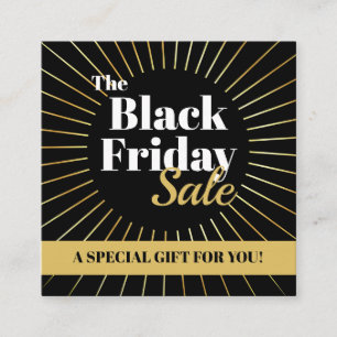 Black Friday After Sale Customer  Discount Card