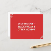 Black Friday & Cyber Monday: