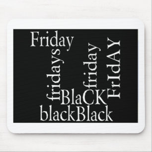 Black Friday Design Mouse Pad