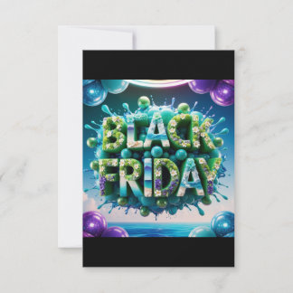 Black Friday inspired by nature Save The Date