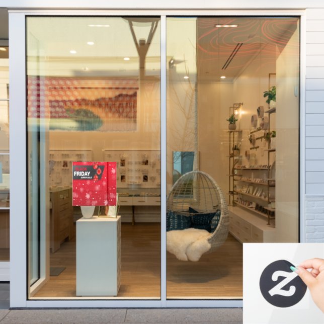 Black Friday Sale Store Window Cling (Store Window)