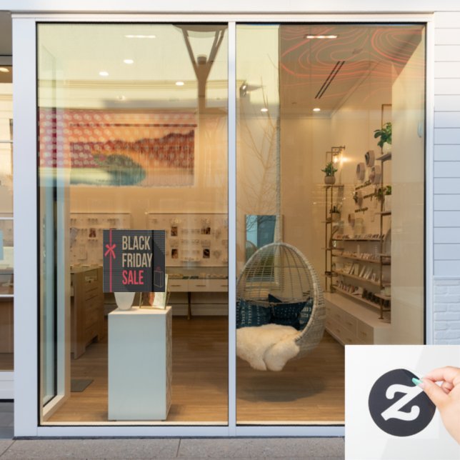 Black Friday Sale Store Window Cling (Store Window)