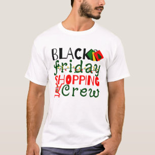 Black Friday Shopping Crew T-Shirt