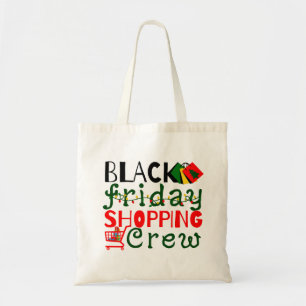 Black Friday Shopping Crew Tote Bag