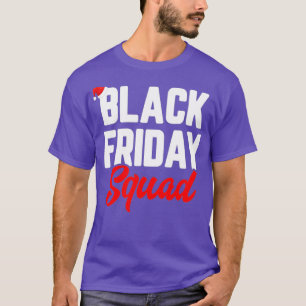 Black Friday Squad Shopping Team Family Funny T-Shirt