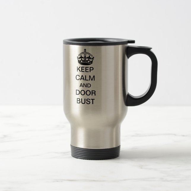 Black Friday Style 2012 - Keep Calm Travel Mug (Right)