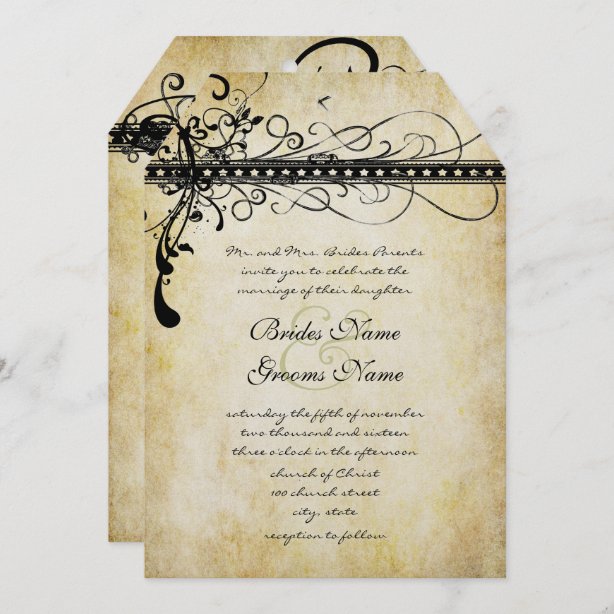 Funky Wedding Invitations &amp; Announcements | Zazzle CA