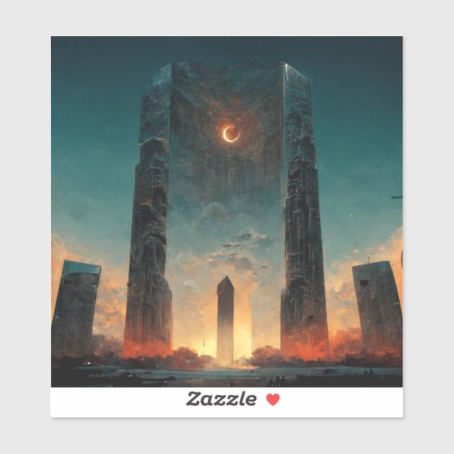 Black Gate Fantasy Sci-Fi Art (Sheet)