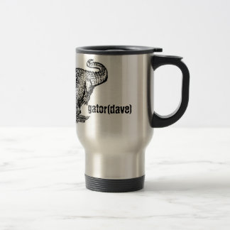 black gator travel mug