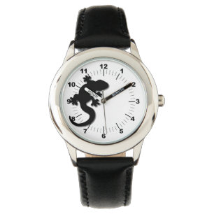 Black gecko watch