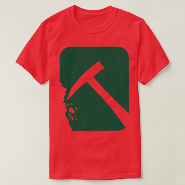 Black Geo logo T-Shirt (Design Front)